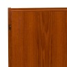 Mid-century Danish vintage teak cabinet with 2 doors and 2