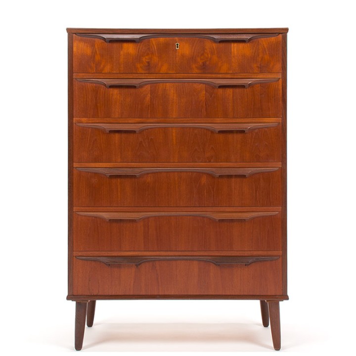 Vintage Deense Klaus Okholm design ladekast voor Trekanten