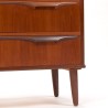 Vintage Danish Klaus Okholm design chest of drawers for