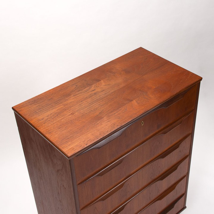 Vintage Deense Klaus Okholm design ladekast voor Trekanten