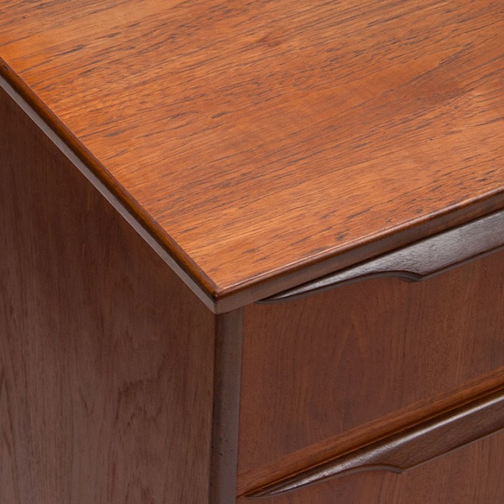 Vintage Danish Klaus Okholm design chest of drawers for