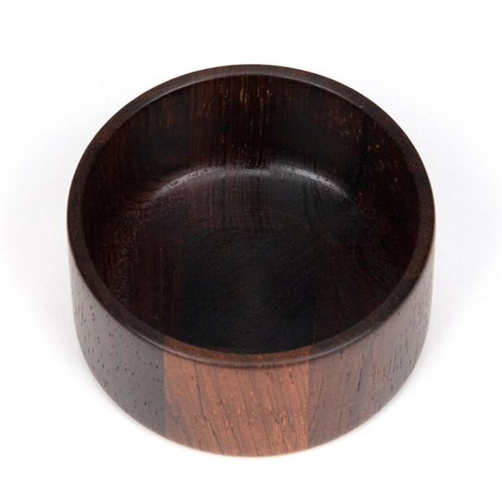 Vintage palissander houten mini schaaltje