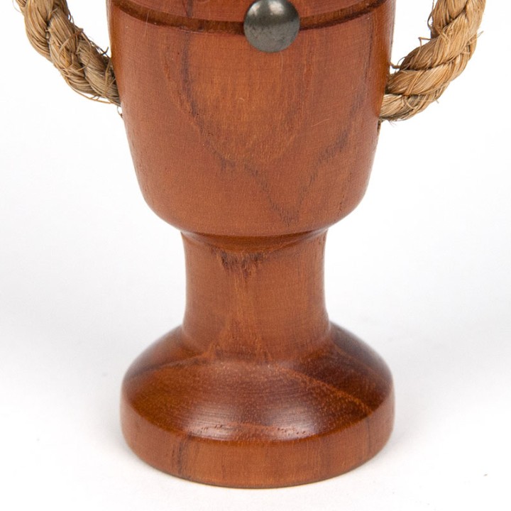 Viking van teak, vintage Scandinavische opener