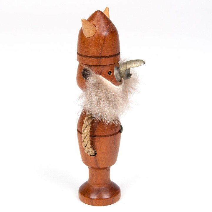 Viking van teak, vintage Scandinavische opener