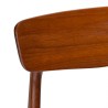 Schionning & Elgaard teak vintage dining table chair