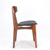 Schionning & Elgaard teak vintage dining table chair