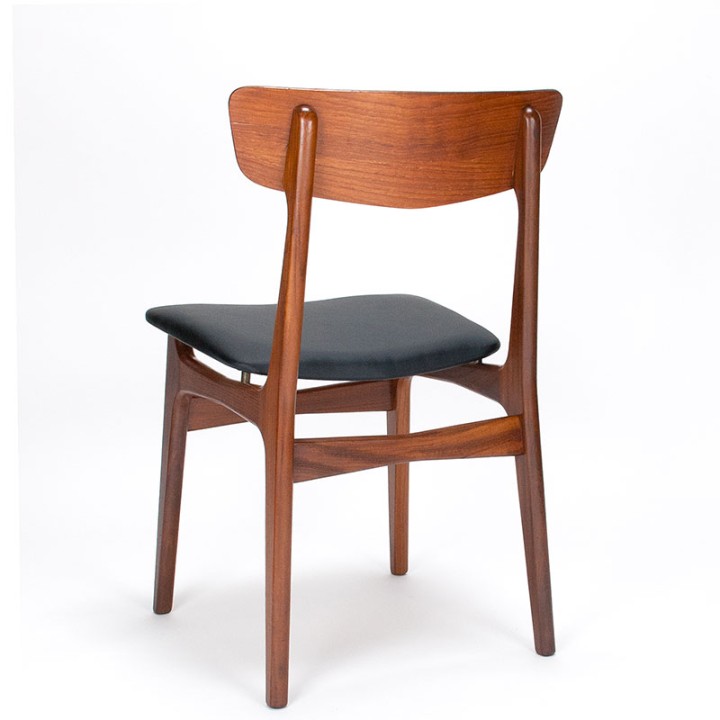 Schionning & Elgaard teakhouten vintage eettafel stoel