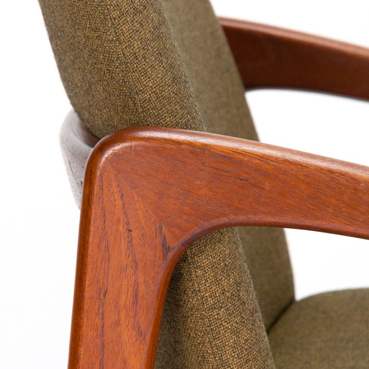 Henning Kjaernulf vintage model 23 stoel voor Korup Stolefabrik