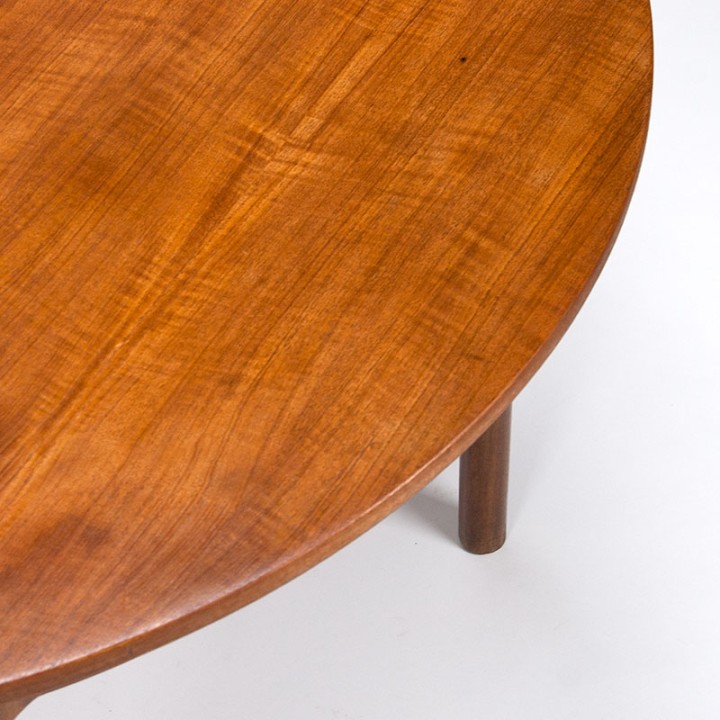 McIntosh Mid-Century vintage ronde uitschuifbare eettafel