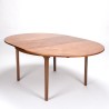 McIntosh Mid-Century Vintage Round Extendable Dining Table