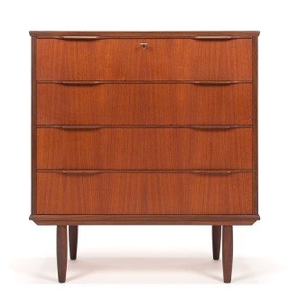Commode/ ladekast uit de Ejsing Møbelfabrik Deens Mid-Century