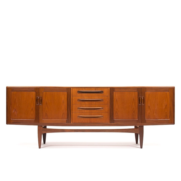 Fresco Mid-Century vintage dressoir ontwerp Victor Wilkins