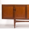 Fresco Mid-Century vintage dressoir ontwerp Victor Wilkins