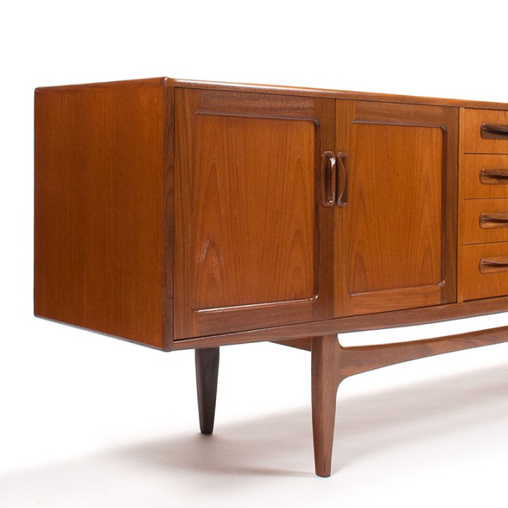 Fresco Mid-Century vintage dressoir ontwerp Victor Wilkins