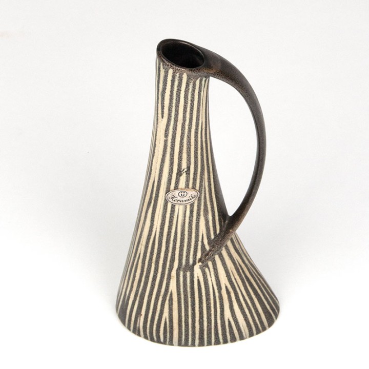 1950s vintage ceramic vase