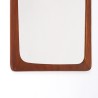 Mid-Century Danish teak vintage mirror