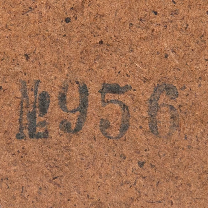 Mid-Century Danish teak vintage mirror