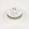 Louis Poulsen white vintage model PH 5 pendant lamp