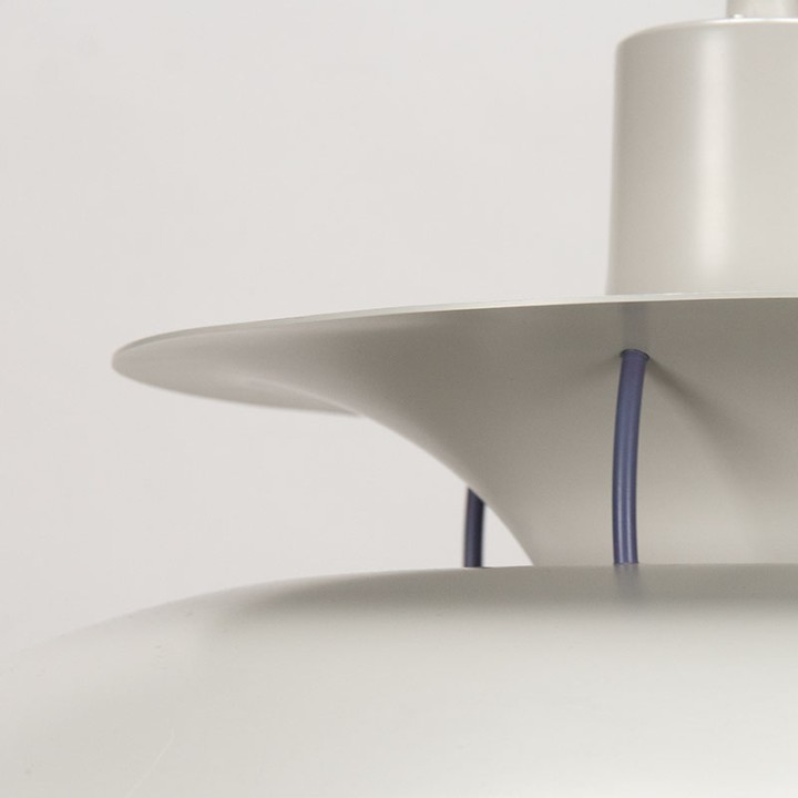 Louis Poulsen wit vintage model PH 5 hanglamp