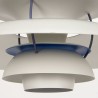 Louis Poulsen wit vintage model PH 5 hanglamp