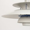 Louis Poulsen wit vintage model PH 5 hanglamp