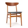 Single vintage model Farstrup 210 dining table chair