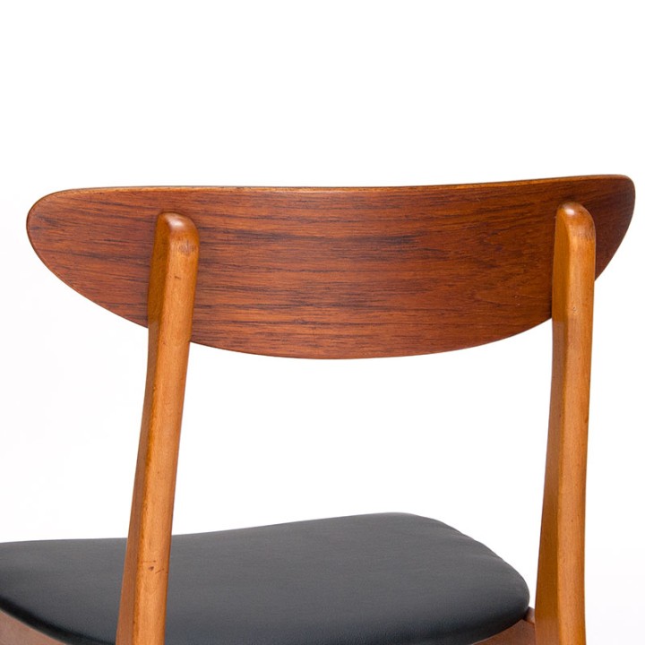 Los vintage model Farstrup 210 eettafel stoel