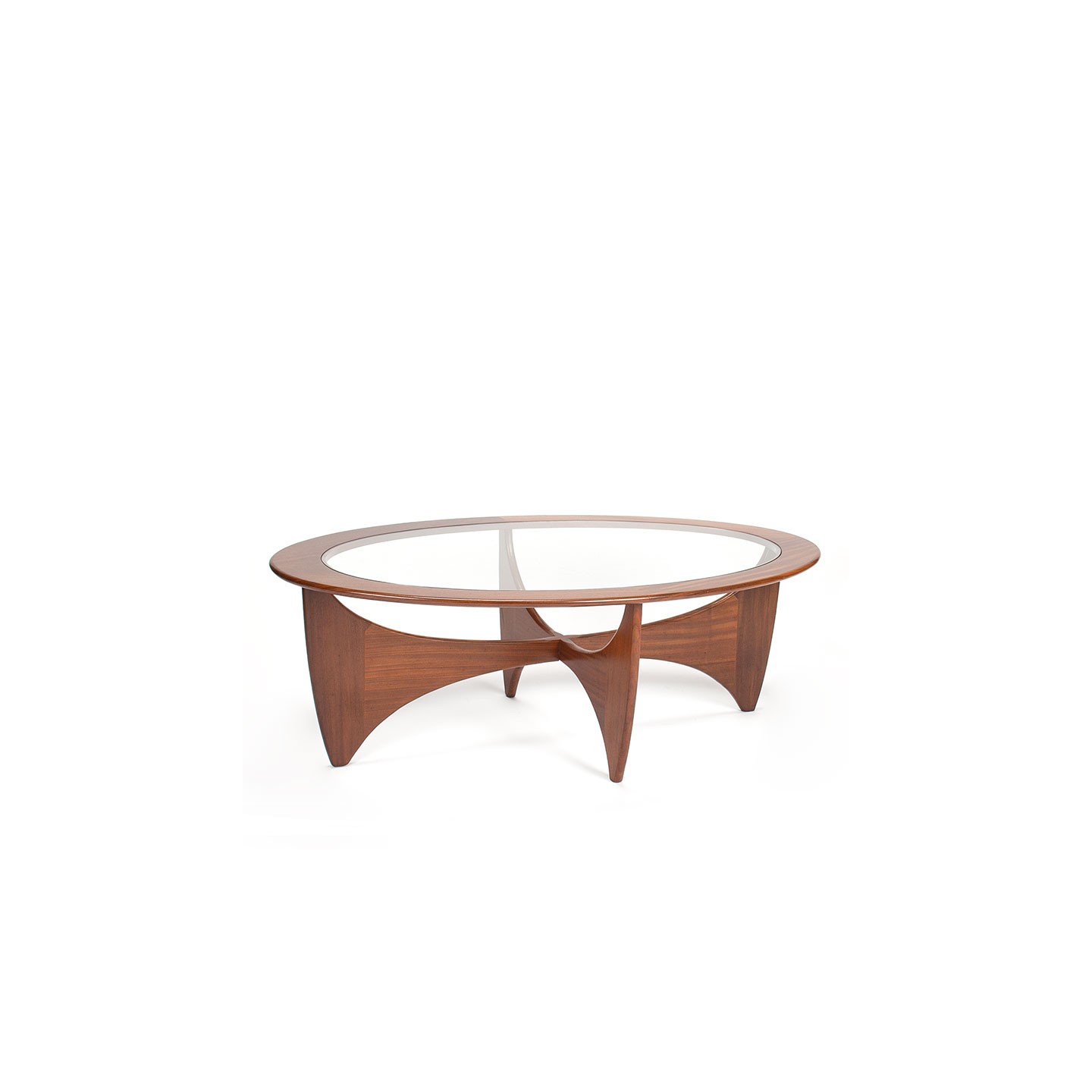Victor Wilkins G Plan Mid-Century Astro coffee table oval