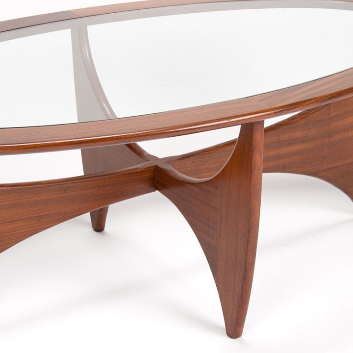Victor Wilkins G Plan Mid-Century Astro coffee table oval model