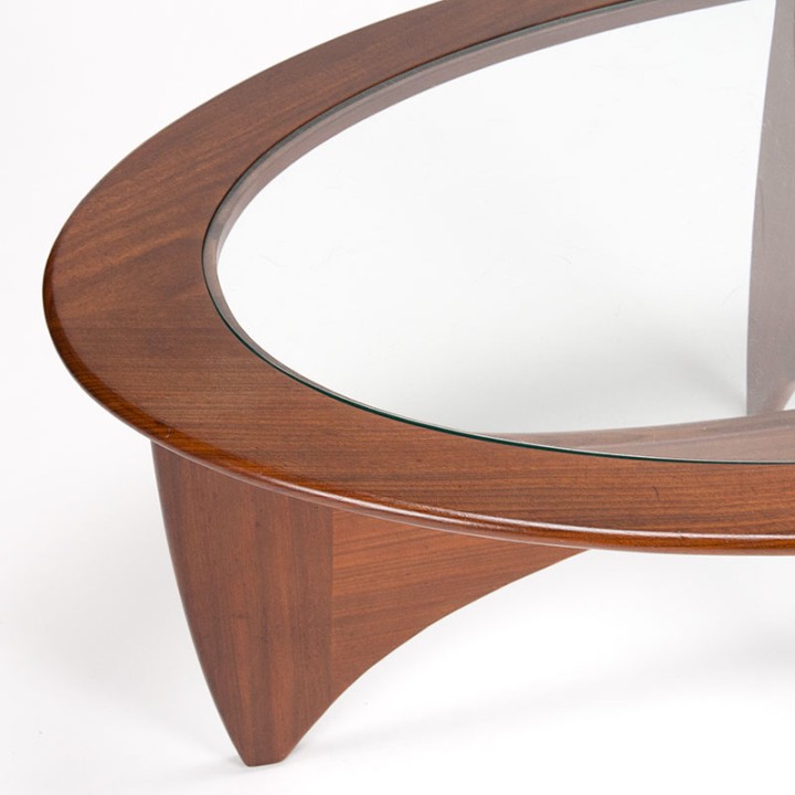 Victor Wilkins G Plan Mid-Century Astro coffee table oval model