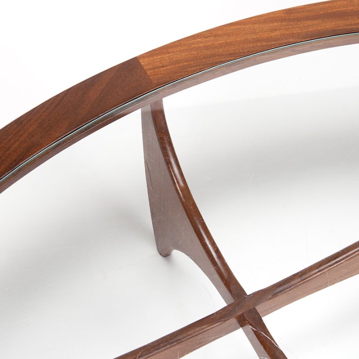 Victor Wilkins G Plan Mid-Century Astro coffee table oval model