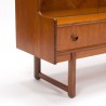 Mid-Century vitrinekast in teak van Turnidge