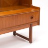 Mid-Century vitrinekast in teak van Turnidge