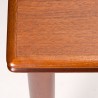 Danish Mid-Century extendable vintage dining table in teak wood