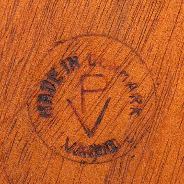 Teak Mid-Century vintage desk Vamo Sønderborg