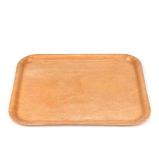 Birch tray from Sweden, vintage 1960s