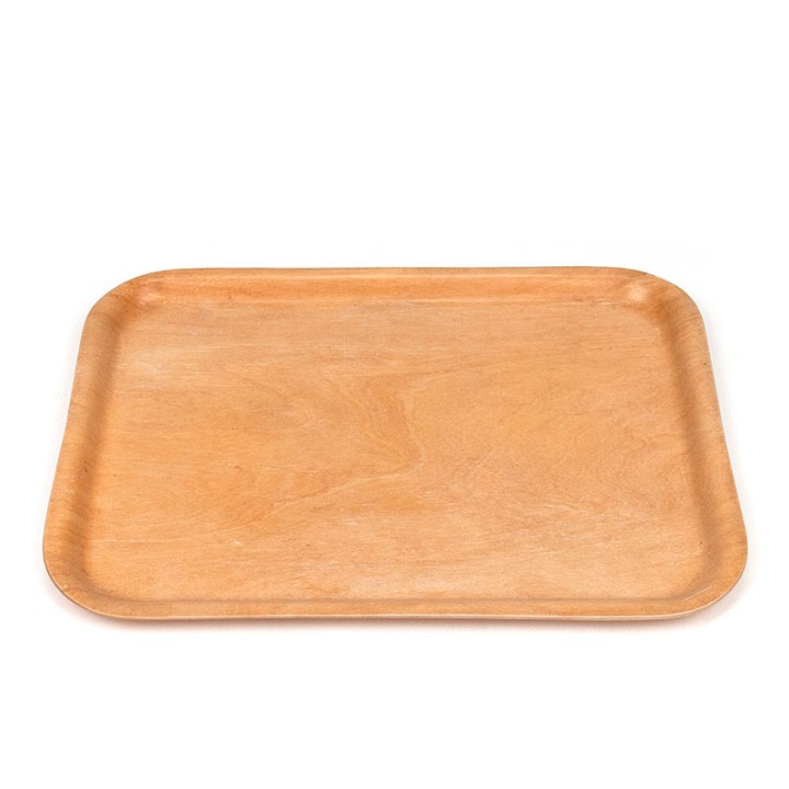Birch tray from Sweden, vintage 1960s