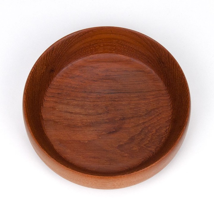 Small model Danish teak vintage bowl