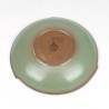 Orange vintage Gouda earthenware plate