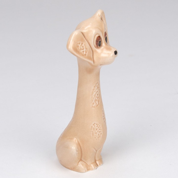 Vintage ceramic Sylvac figurine of a dog model 5293