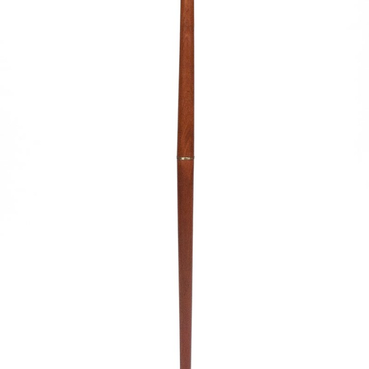 1950s Danish vintage teak floor lamp