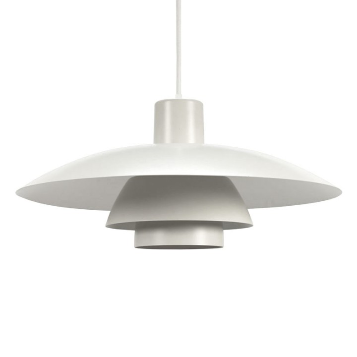 Poul Henningsen PH 4/3 pendant lamp vintage white model