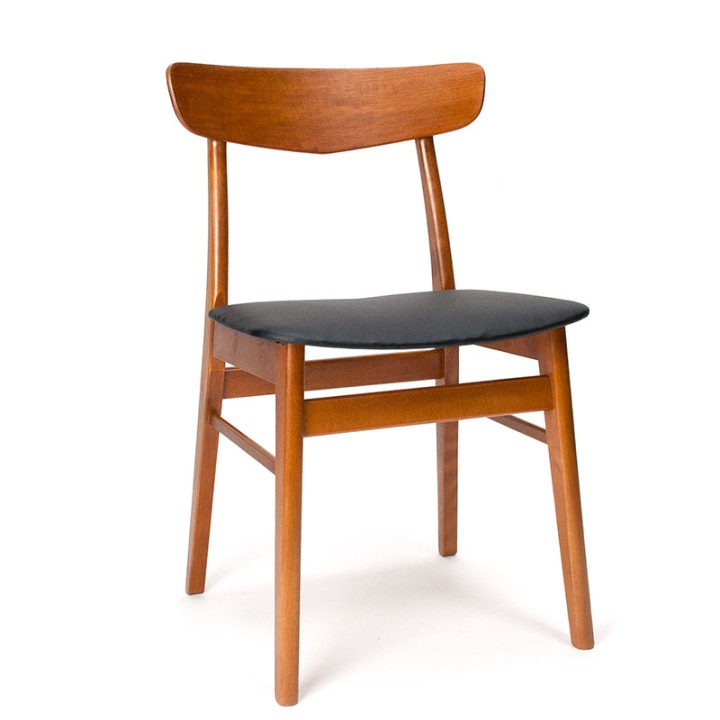 Findahl's Møbelfabrik vintage set van 4 eettafel stoelen