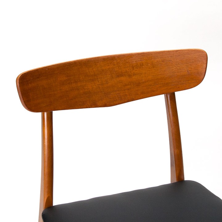 Findahl's Møbelfabrik vintage set of 4 dining table chairs