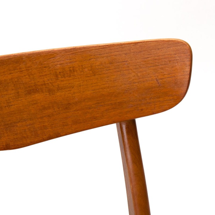 Findahl's Møbelfabrik vintage set of 4 dining table chairs