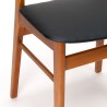 Findahl's Møbelfabrik vintage set van 4 eettafel stoelen