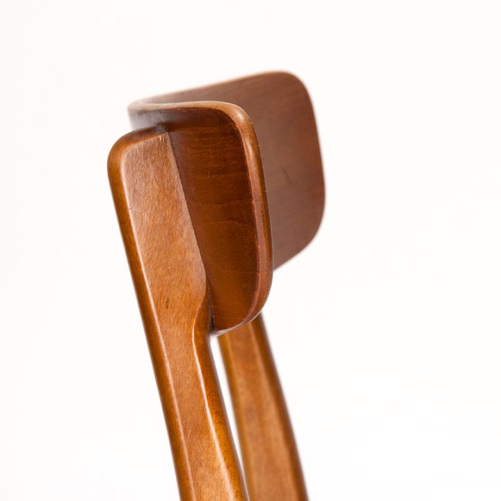 Findahl's Møbelfabrik vintage set van 4 eettafel stoelen