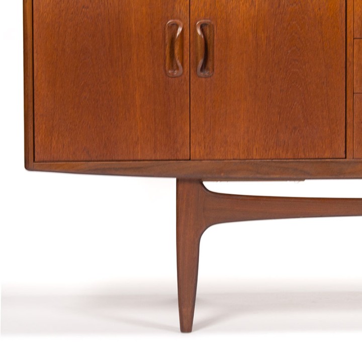 Gplan Mid-Century highboard designed by Victor Wilkins