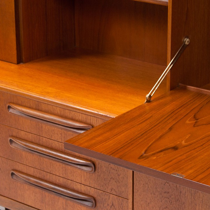 Gplan Mid-Century groot dressoir ontwerp Victor Wilkins