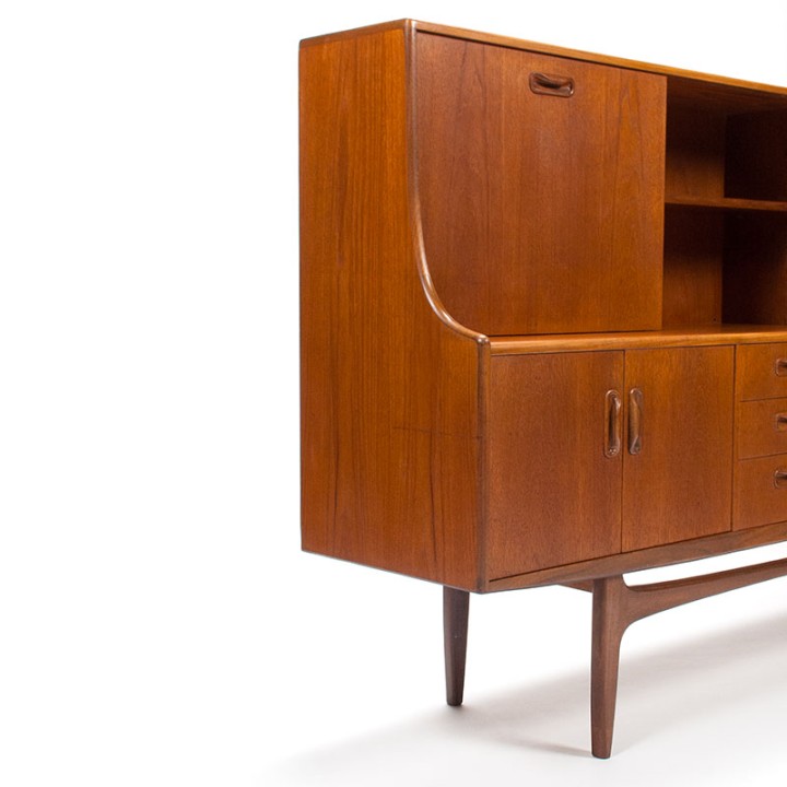 Gplan Mid-Century highboard designed by Victor Wilkins